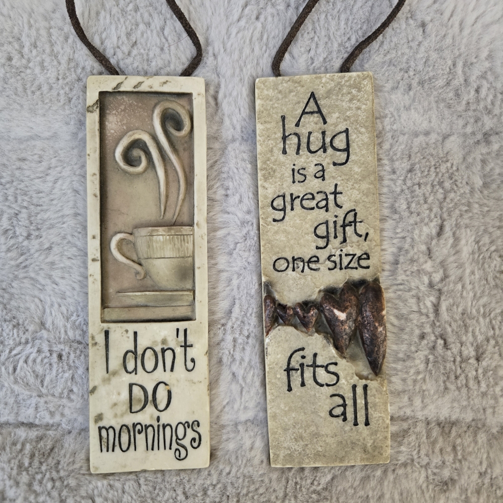 Decorative Wall Plaques with Quotes